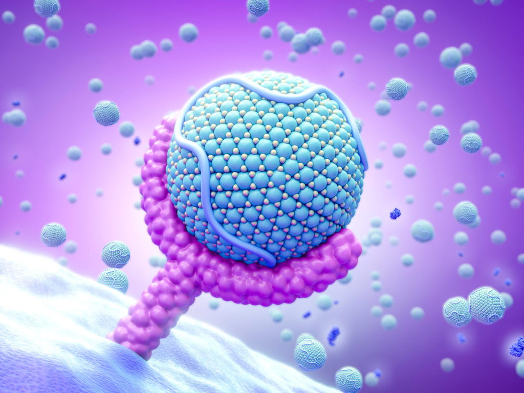 PCSK9 and lipoprotein bound to receptor