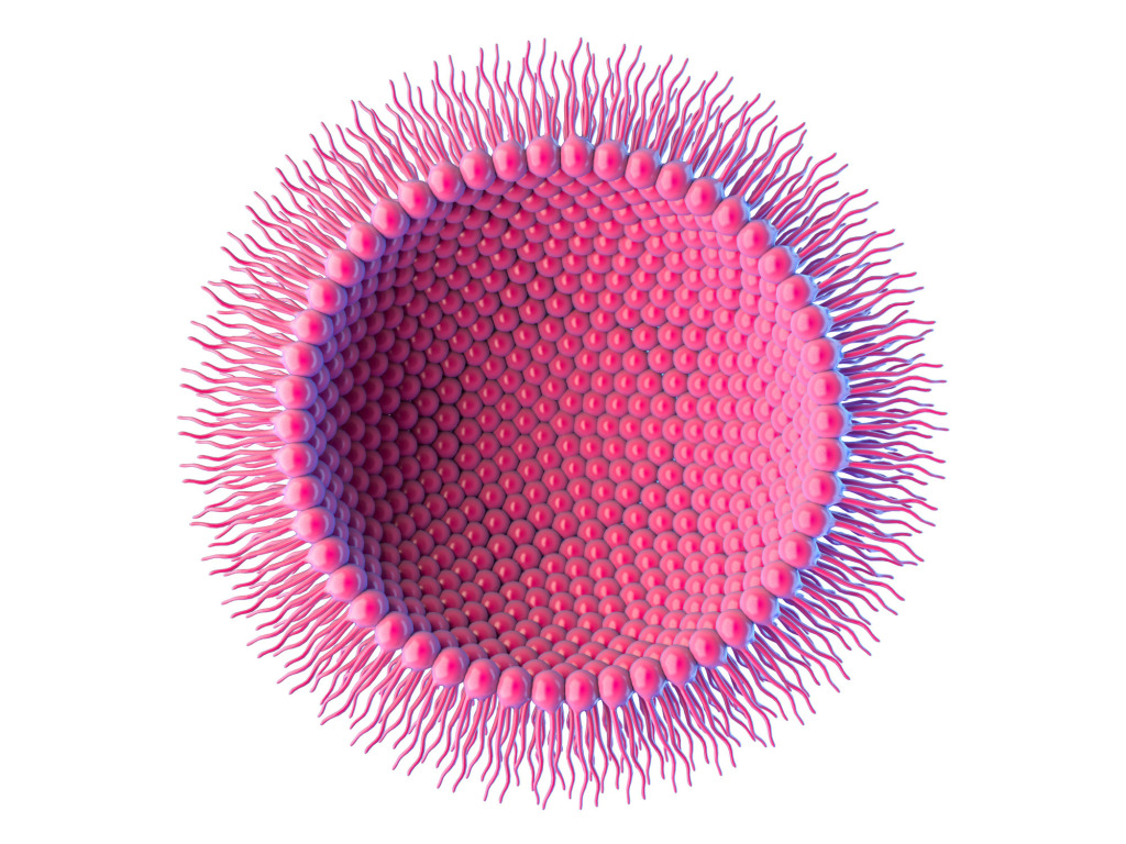 Inverse micelle, illustration
