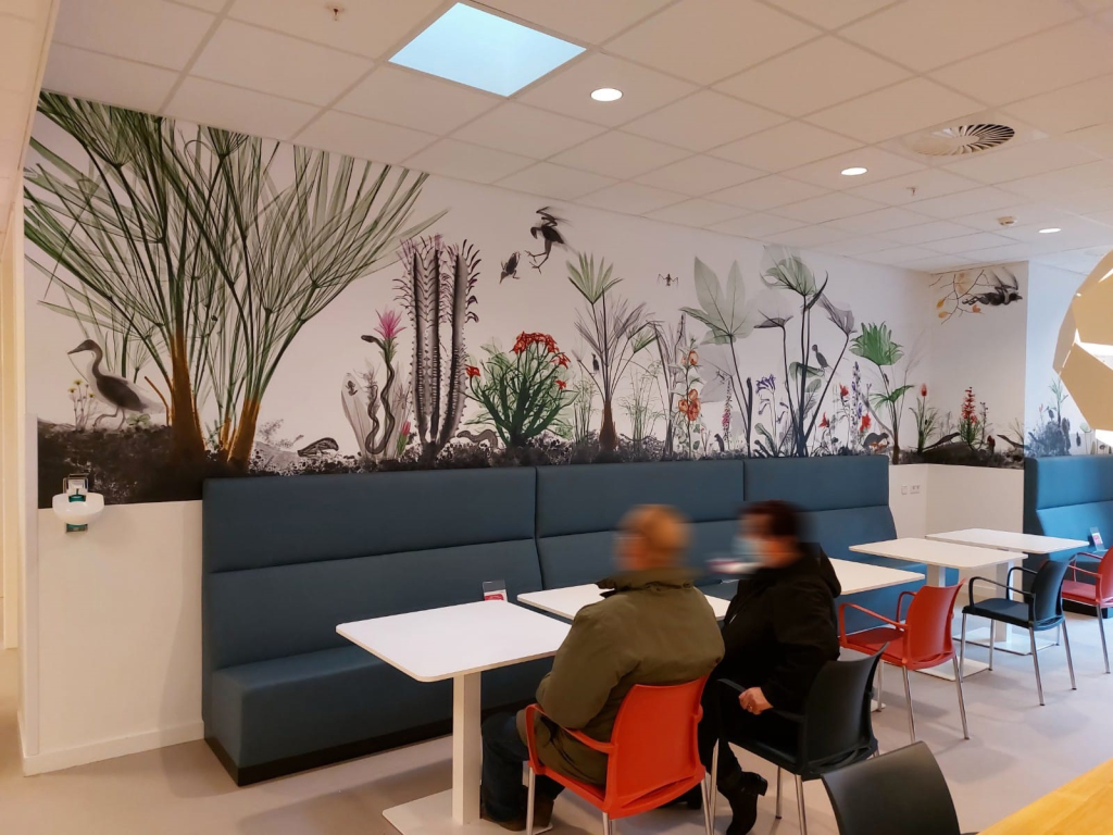 waiting area left-right