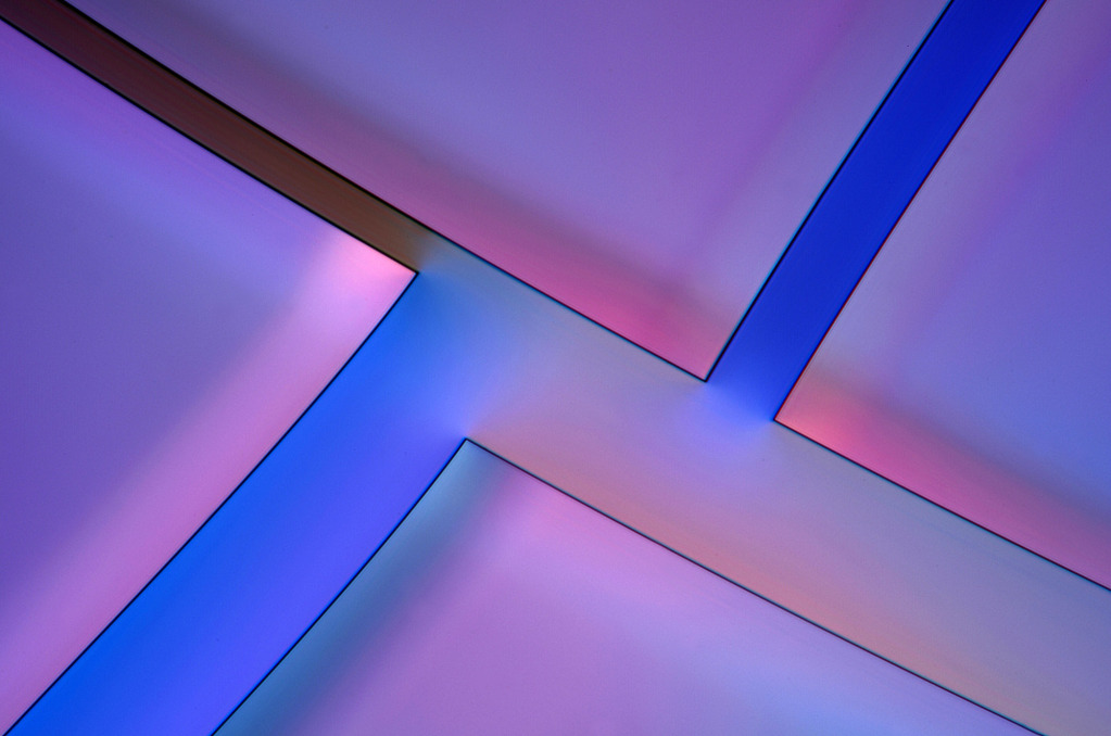 Tannic acid crystals, light micrograph