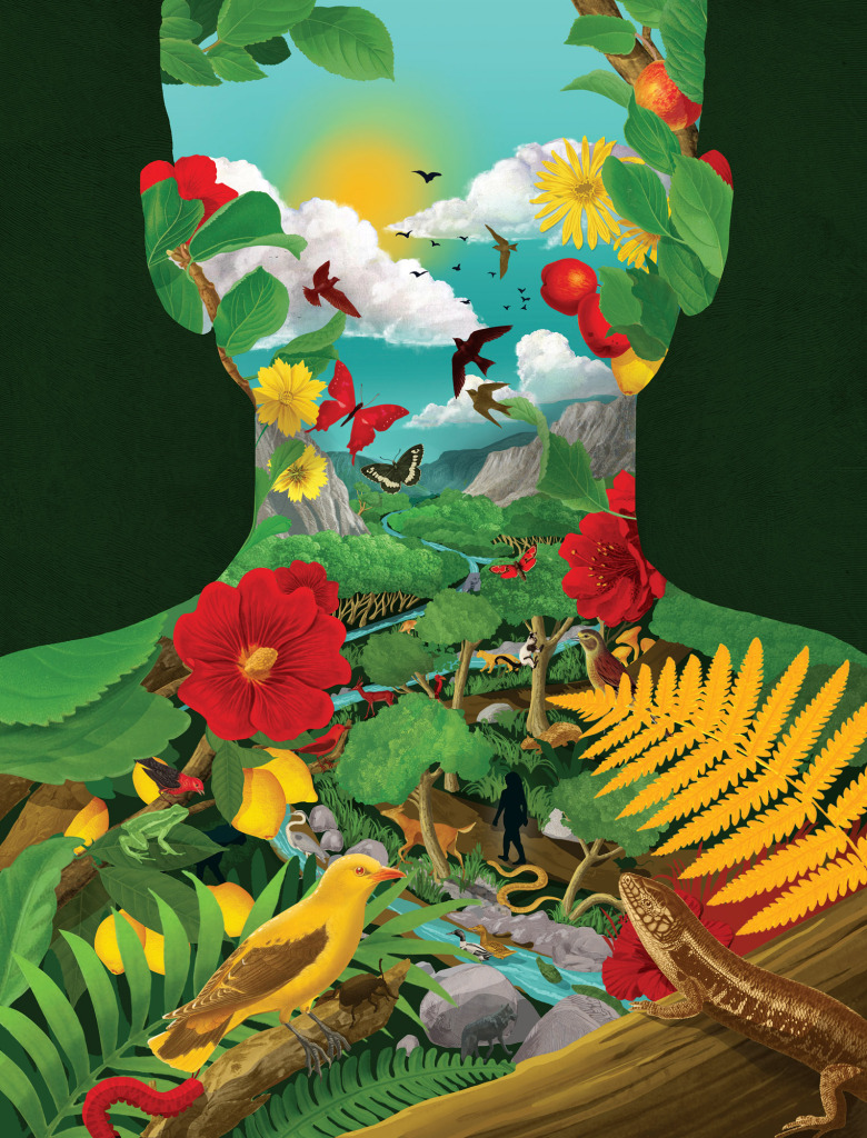 Human nature, conceptual illustration