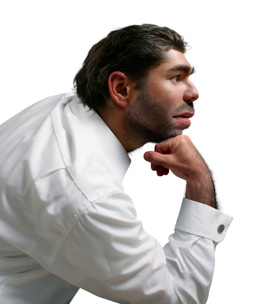 Modern Neanderthal, conceptual image
