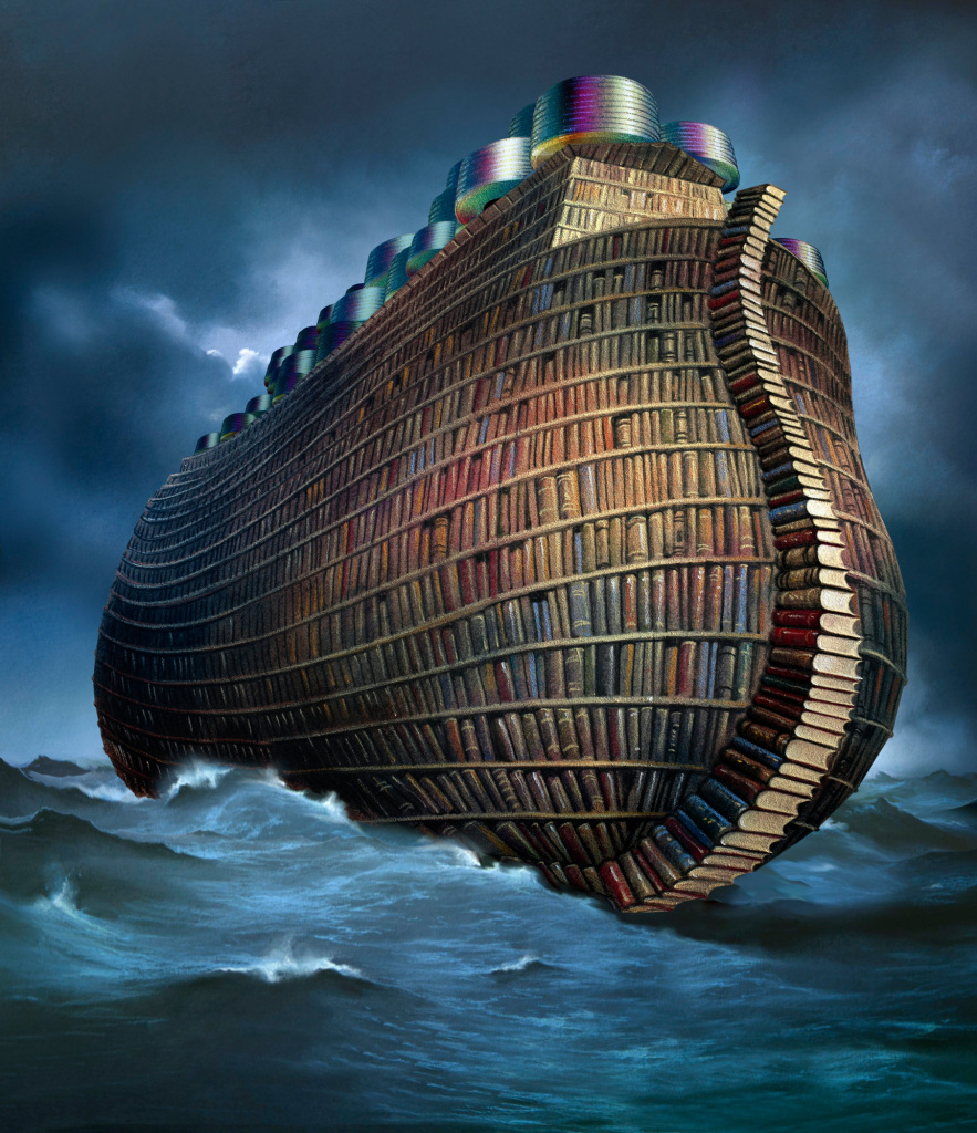 Preservation of knowledge, artwork