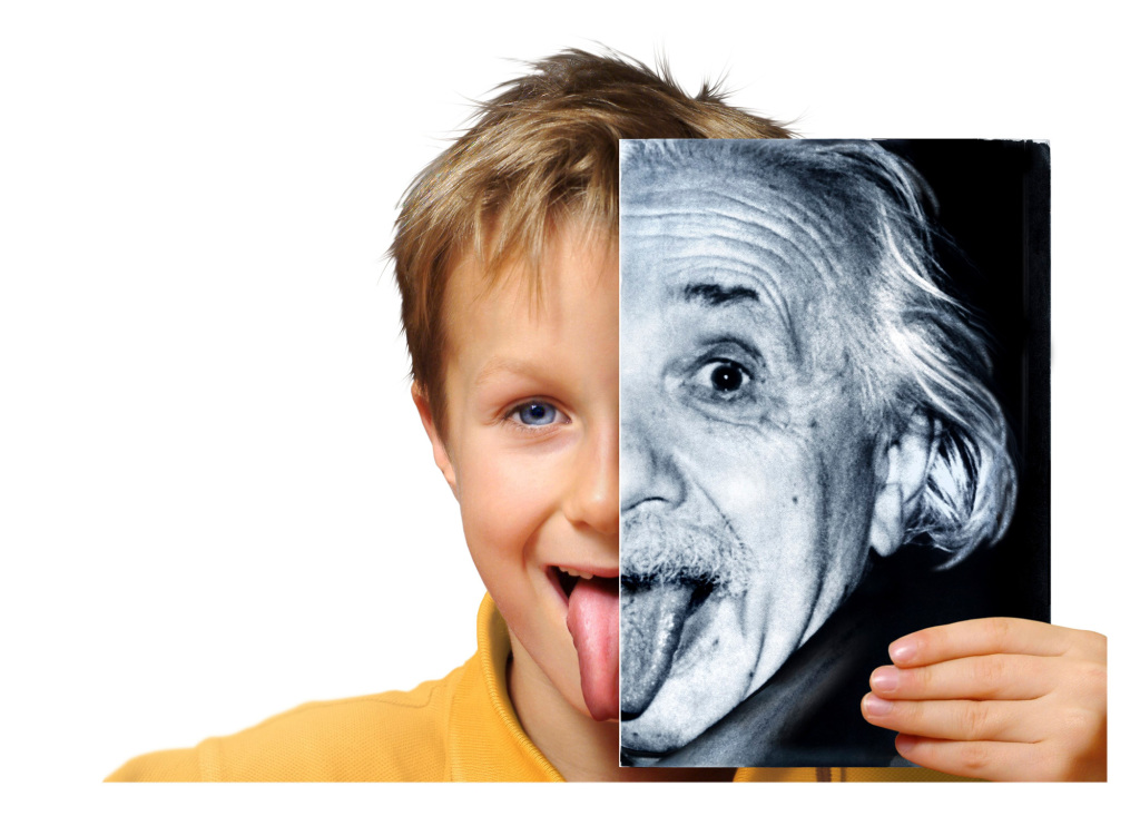 Future scientist, conceptual image