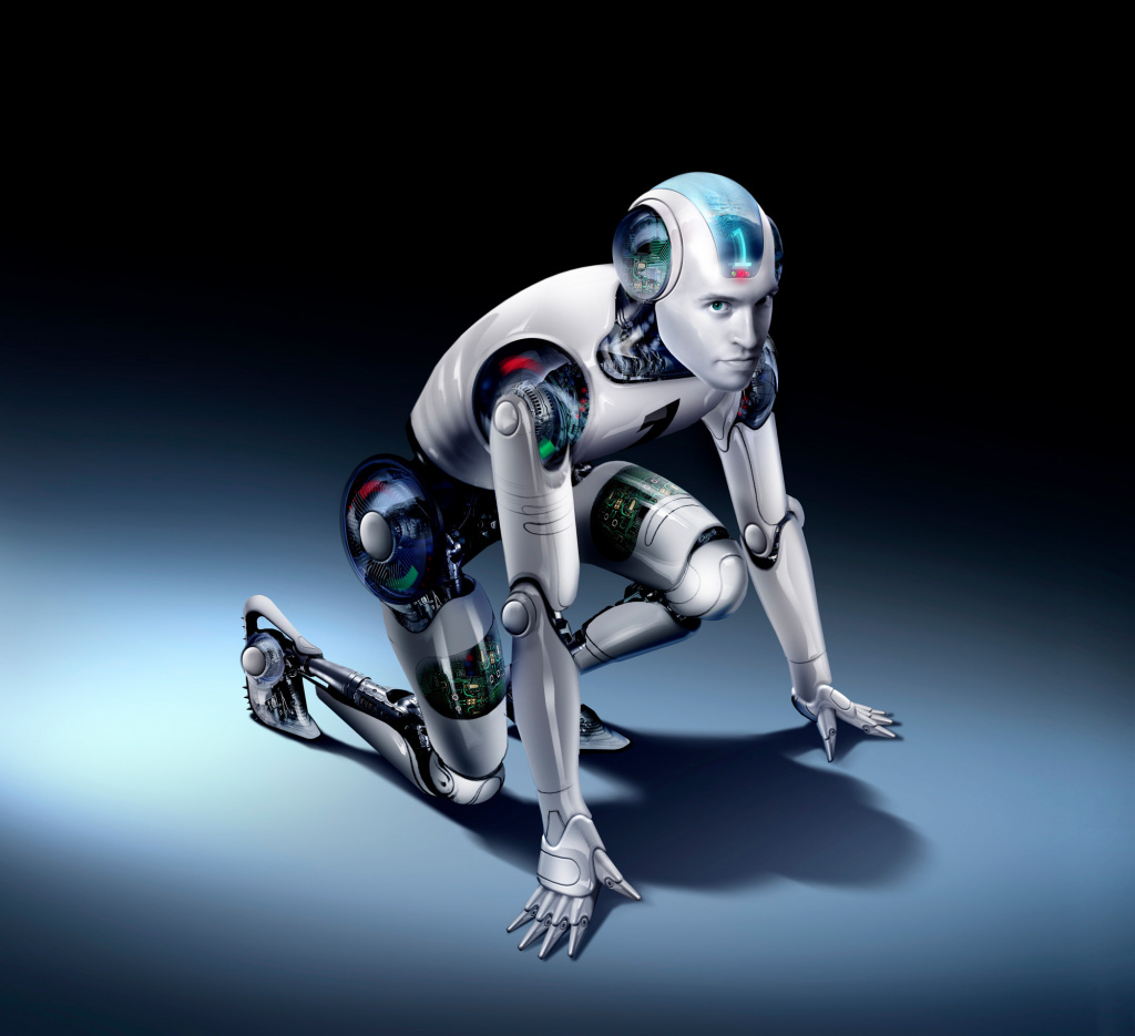 Humanoid robot, artwork