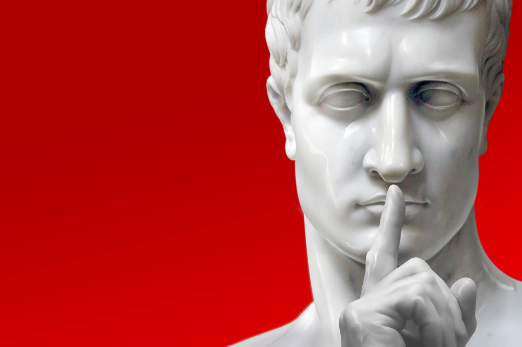 Taboo topic, conceptual image